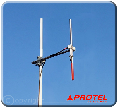 Dipolo Omnidirezionale 150-300MHz - Protel AntennaKit
