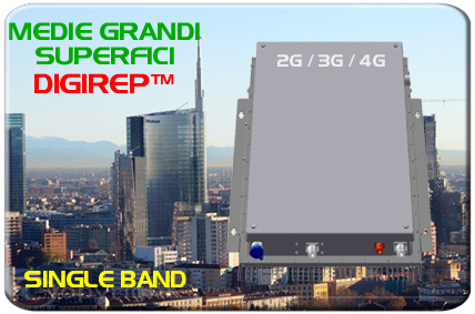 Ripetitore amplificatore di segnale 3G 4G UMTS LTE GSM professionale - Protel